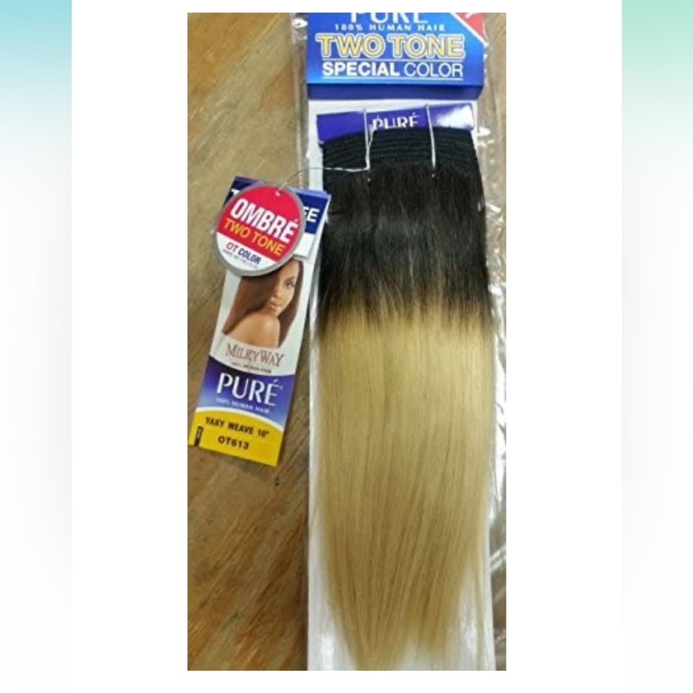 PURE YAKY (10", OT613) - Milkyway 100% Human Hair Extension